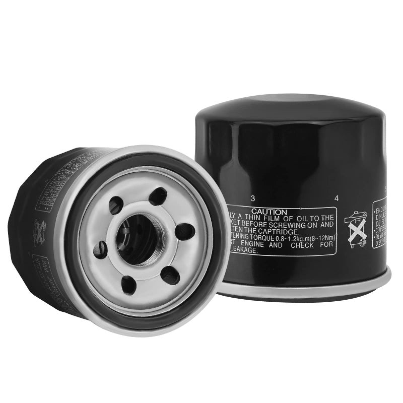 OuYi Oil Filter Compatible with Suzuki Eiger 400 LTA400, Kingquad 400 450 500 750 LTA450 LTA500 LTA750,DL650 V-Strom 650 1000,C50 C90 M50 Boulevard M109R,GSXR 600 750 1000 1100,Burgman 650 - Image 1